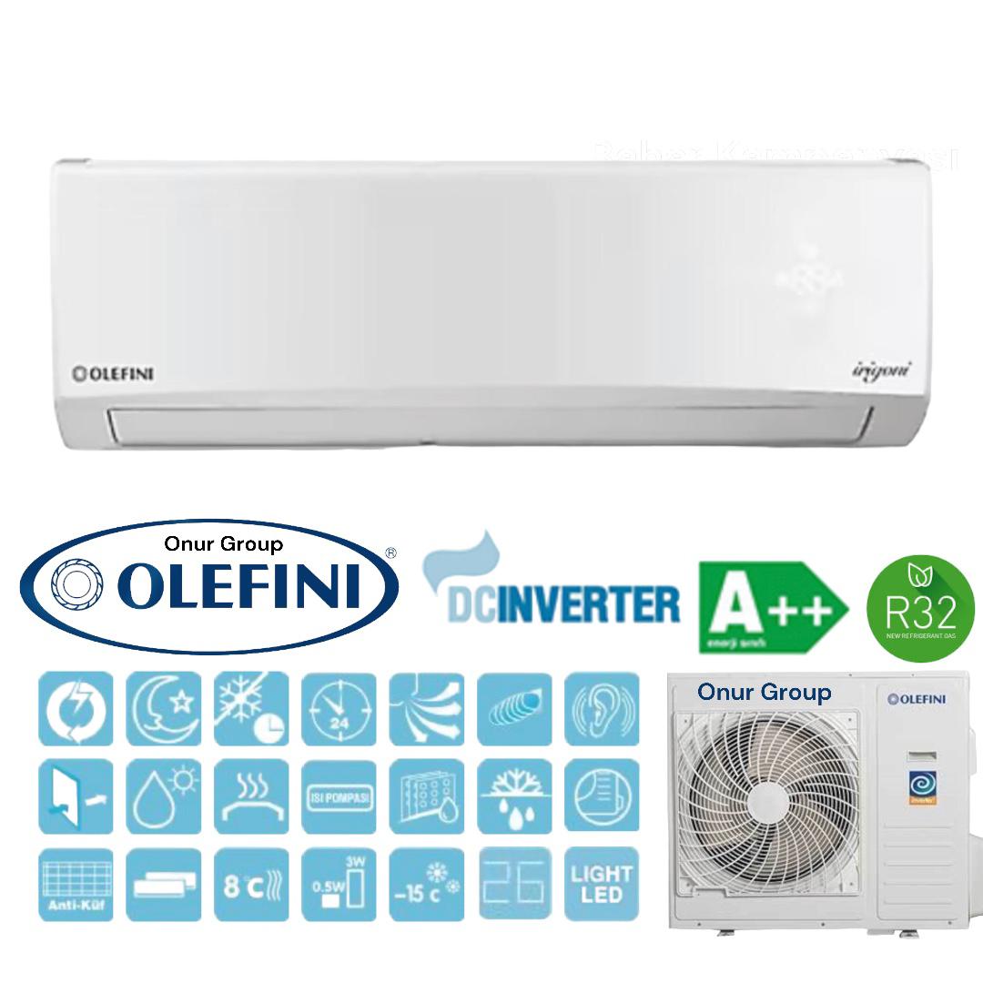 Olefini OLE-24 DCM İnverter Duvar Tipi Split Klima 25000 Btu soğutma kapasitesi 26000 Btu Isıtma kapasitesindedir. Olefini OLE-24 Duvar Tipi Split Klima Wifi özelliğine sahiptir. Müşteri danışmanlarımıza danışarak Olefini OLE-24 inverter duvar tipi split klima